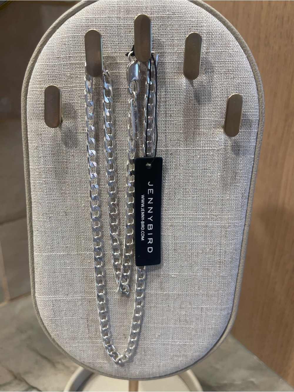 Jenny Bird Silver Chain Necklace